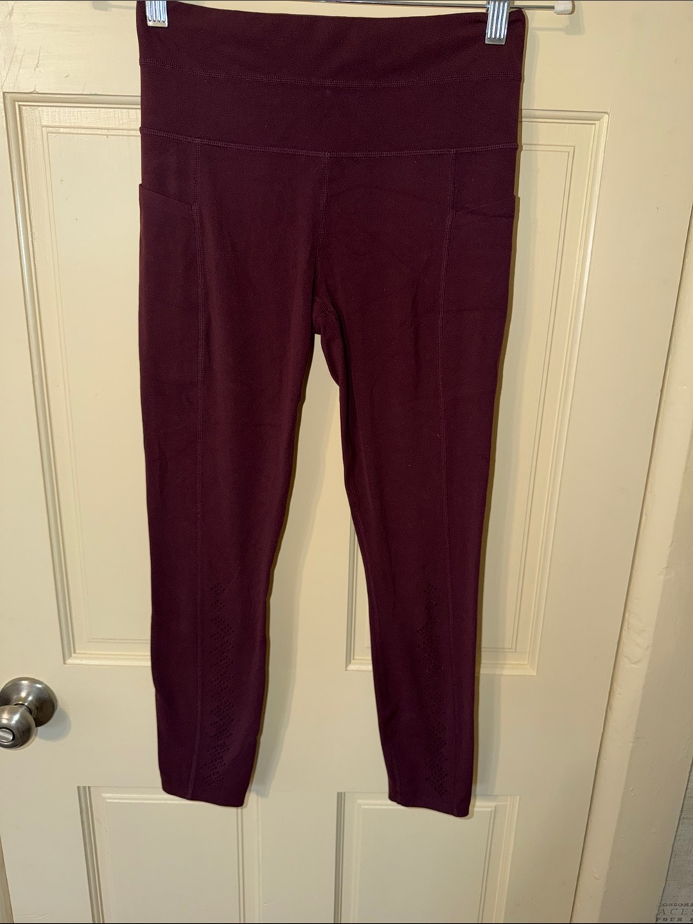 Athleta High-Rise Seamless Leggings - Wine